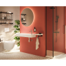 Душевая колонна VITRA AQUAHEAT BLISS 240 2F матовый черный A4720536