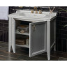 Тумба VITRA VALARTE с раковиной с дверцами 80 см серый матовый 62154